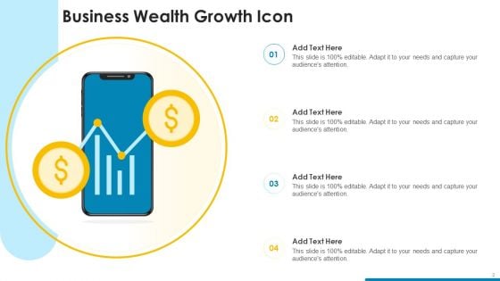 Wealth Icon Ppt PowerPoint Presentation Complete Deck With Slides