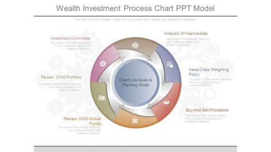 Wealth Investment Process Chart Ppt Model