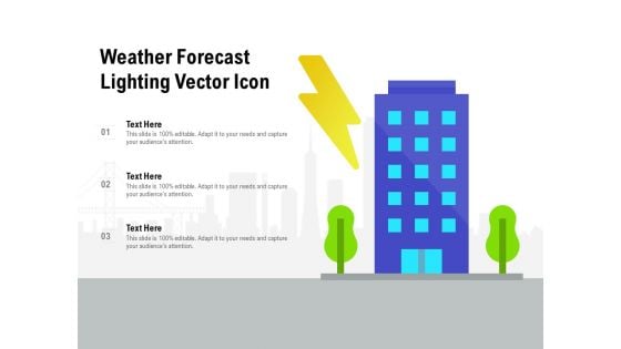 Weather Forecast Lighting Vector Icon Ppt Icon Introduction PDF