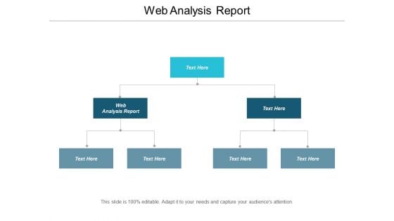 Web Analysis Report Ppt PowerPoint Presentation Styles Skills Cpb