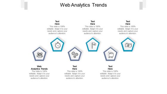 Web Analytics Trends Ppt PowerPoint Presentation Layouts Visual Aids Cpb Pdf