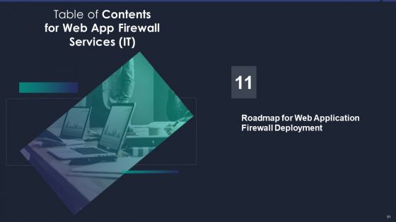Web App Firewall Services IT Ppt PowerPoint Presentation Complete With Slides