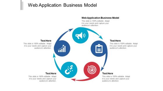 Web Application Business Model Ppt PowerPoint Presentation Professional Background Image Cpb
