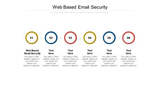 Web Based Email Security Ppt PowerPoint Presentation Infographics Inspiration Cpb Pdf