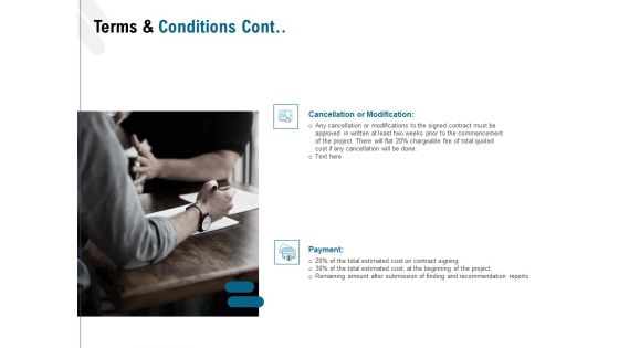 Web Based User Interface Terms And Conditions Cont Ppt Slides Skills PDF