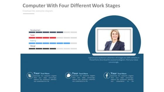 Web Conferencing And Video Chat Software Development Powerpoint Template
