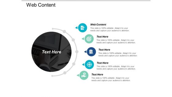 Web Content Ppt PowerPoint Presentation Gallery Professional Cpb