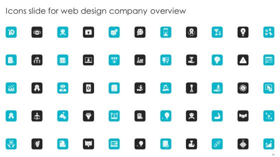 Web Design Company Overview Ppt PowerPoint Presentation Complete With Slides Slide34