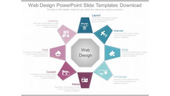 Web Design Powerpoint Slide Templates Download