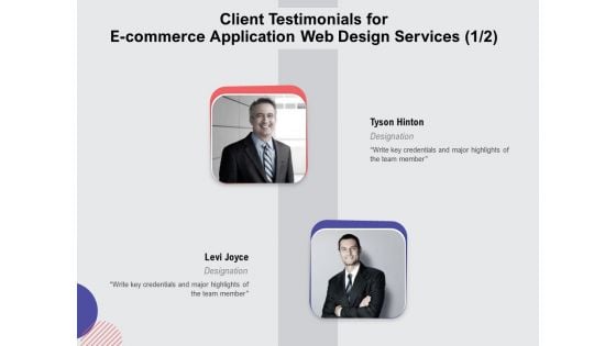 Web Design Services Ecommerce Business Client Testimonials For E Commerce Application Web Design Services Teamwork Guidelines PDF Web Design Services Ecommerce Business Client Testimonials For E Commerce Application Web Design Services Teamwork Guidelines PDF