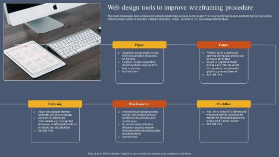 Web Design Tools To Improve Wireframing Procedure Inspiration PDF