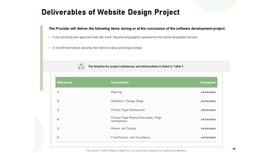 Web Designing Project Proposal Ppt PowerPoint Presentation Complete Deck With Slides Slide14