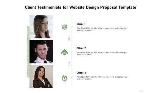 Web Designing Project Proposal Ppt PowerPoint Presentation Complete Deck With Slides Slide22