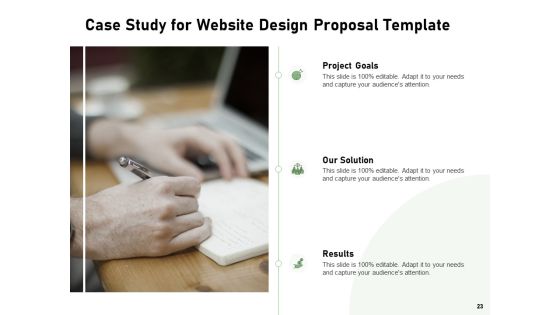 Web Designing Project Proposal Ppt PowerPoint Presentation Complete Deck With Slides Slide23
