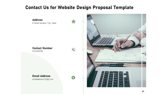 Web Designing Project Proposal Ppt PowerPoint Presentation Complete Deck With Slides Slide27