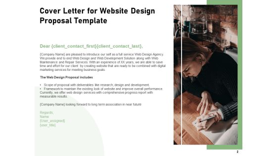 Web Designing Project Proposal Ppt PowerPoint Presentation Complete Deck With Slides Slide02