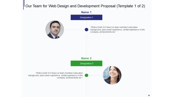 Web Development IT And Design Proposal Ppt PowerPoint Presentation Complete Deck With Slides Slide20