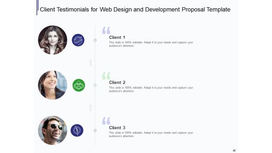 Web Development IT And Design Proposal Ppt PowerPoint Presentation Complete Deck With Slides Slide22