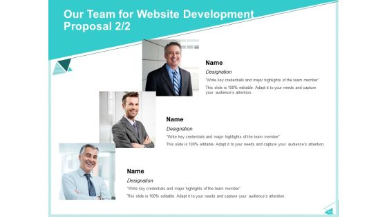 Web Development IT And Design Proposal Templates Ppt PowerPoint Presentation Complete Deck With Slides Slide12