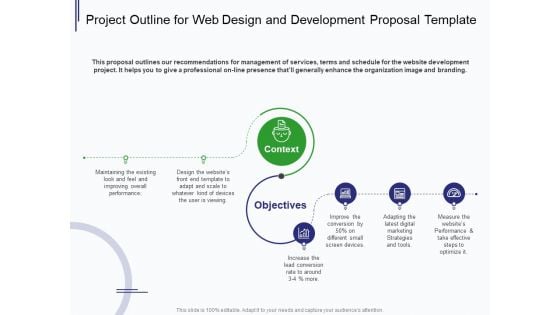Web Development It And Design Project Outline For Web Design And Development Ppt Inspiration Deck PDF Web Development It And Design Project Outline For Web Design And Development Ppt Inspiration Deck PDF