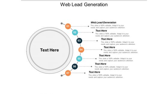 Web Lead Generation Ppt PowerPoint Presentation Inspiration Outfit Cpb