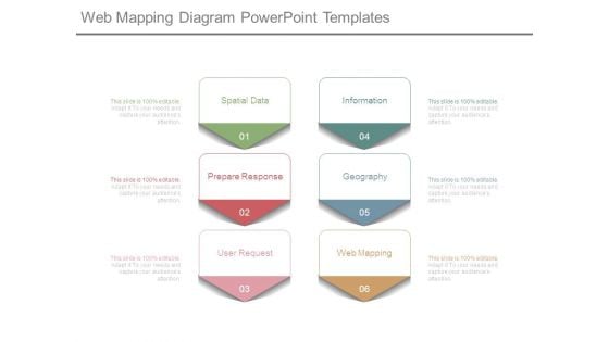 Web Mapping Diagram Powerpoint Templates