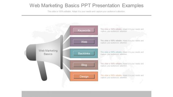Web Marketing Basics Ppt Presentation Examples