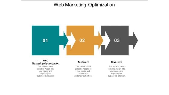 Web Marketing Optimization Ppt PowerPoint Presentation Infographic Template Portfolio Cpb