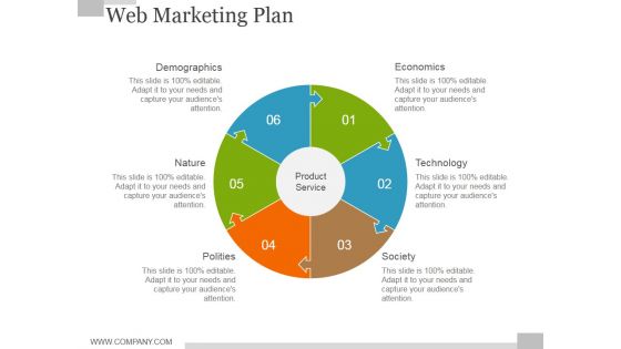 Web Marketing Plan Ppt PowerPoint Presentation Infographic Template Gridlines