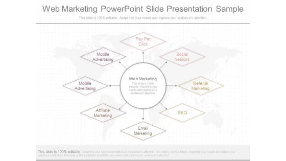 Web Marketing Powerpoint Slide Presentation Sample