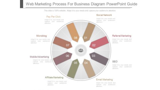 Web Marketing Process For Business Diagram Powerpoint Guide Web Marketing Process For Business Diagram Powerpoint Guide