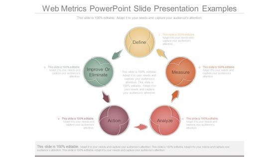 Web Metrics Powerpoint Slide Presentation Examples