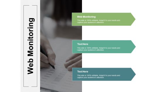 Web Monitoring Ppt PowerPoint Presentation Professional Icons Cpb