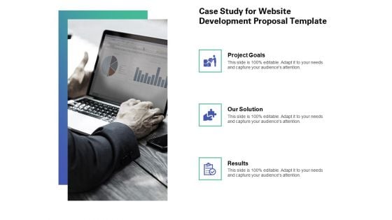 Web Redesign Case Study For Website Development Proposal Template Ppt Infographics Topics PDF