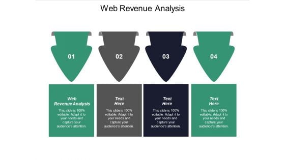 Web Revenue Analysis Ppt PowerPoint Presentation Show Example Introduction Cpb