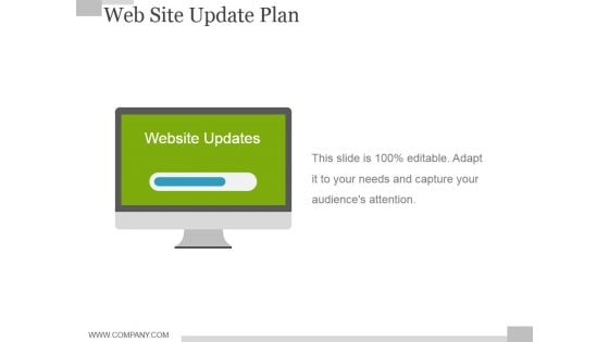 Web Site Update Plan Ppt PowerPoint Presentation Gallery