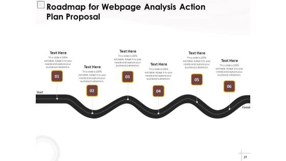 Webpage Analysis Action Plan Proposal Ppt PowerPoint Presentation Complete Deck With Slides