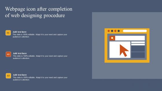 Webpage Icon After Completion Of Web Designing Procedure Rules PDF