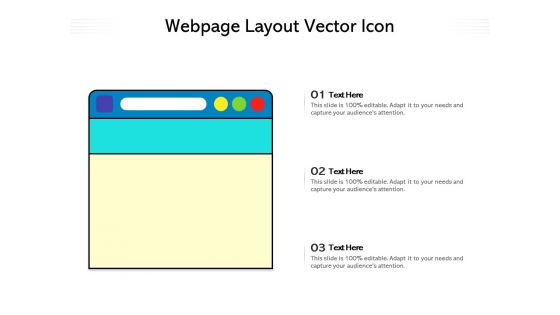 Webpage Layout Vector Icon Ppt PowerPoint Presentation Layouts Format PDF