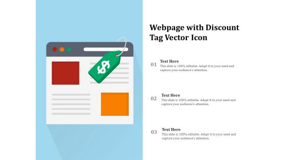 Webpage With Discount Tag Vector Icon Ppt PowerPoint Presentation Icon Example PDF Webpage With Discount Tag Vector Icon Ppt PowerPoint Presentation Icon Example PDF