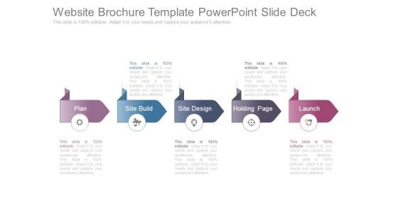 Website Brochure Template Powerpoint Slide Deck