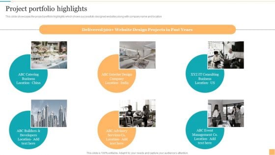 Website Design And Branding Studio Company Profile Project Portfolio Highlights Clipart PDF Website Design And Branding Studio Company Profile Project Portfolio Highlights Clipart PDF