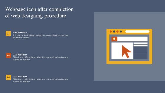 Website Design Procedure Ppt PowerPoint Presentation Complete Deck With Slides Slide11