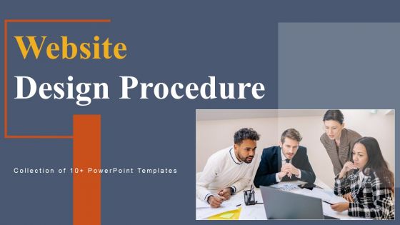 Website Design Procedure Ppt PowerPoint Presentation Complete Deck With Slides
