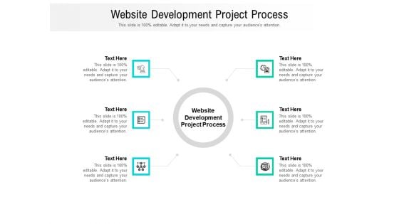 Website Development Project Process Ppt PowerPoint Presentation Portfolio Smartart Cpb Pdf