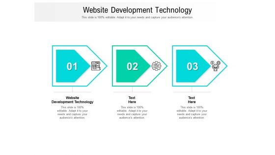Website Development Technology Ppt PowerPoint Presentation Pictures Designs Cpb Pdf