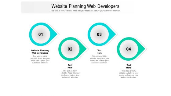 Website Planning Web Developers Ppt PowerPoint Presentation Pictures File Formats Cpb Pdf