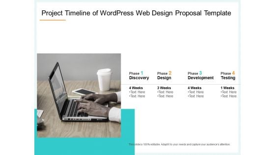 Website Revamp Quotation Project Timeline Of Wordpress Web Design Proposal Rules PDF