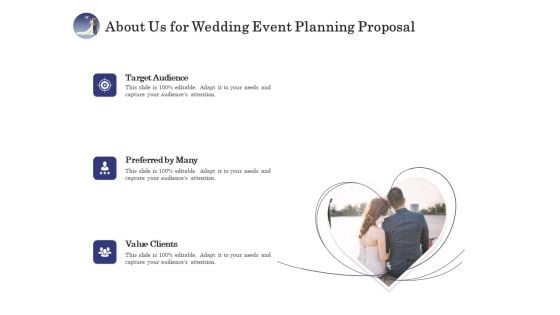 Wedding Affair Management About Us For Wedding Event Planning Proposal Professional PDF