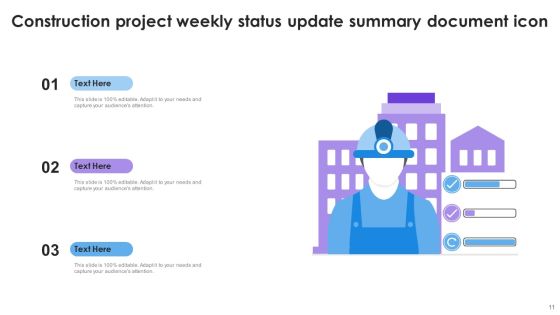 Weekly Project Status Update Summary Document Ppt PowerPoint Presentation Complete Deck With Slides Slide11